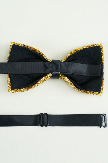 golden justerbar sløyfe formell smoking bowtie